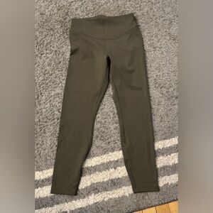 Kids Olive Green Leggings